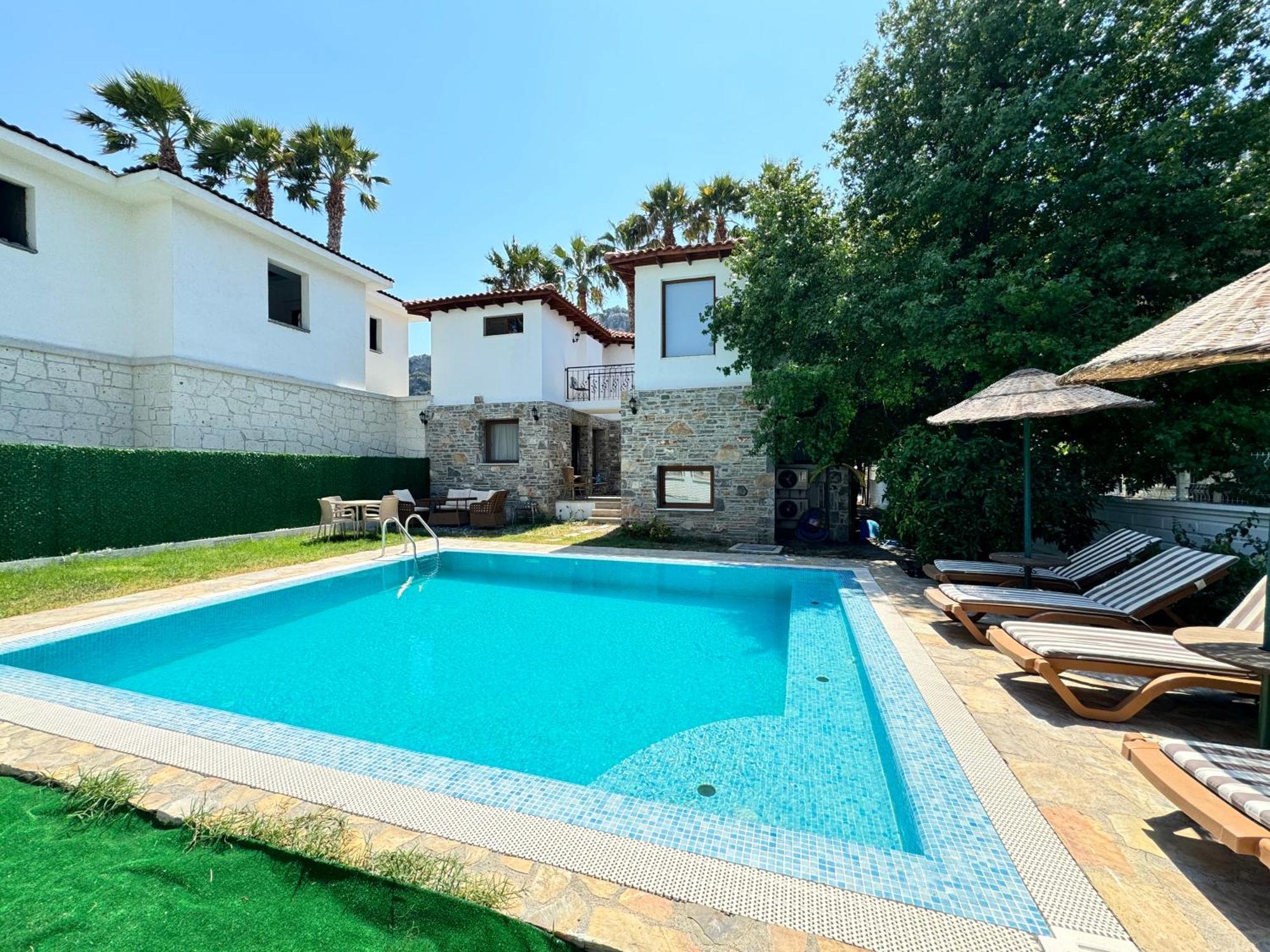 Villa Merry - Dalyan Stonehouse With Palmtrees, 50M To River Ortaca  Eksteriør bilde